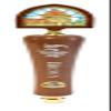 Leffe Brown 14' Inch Wooden Draft Beer Tap Handle view 1