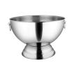 Winco SPB-35 Stainless Steel Punch Bowl with Handles, 3.5-Gallon, Medium view 1