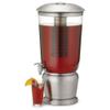 TableCraft 85 Large 5 Gallon Drink Dispenser with Fruit Infuser & Stand, BPA-Free Tritan & Stainless Steel, Ideal for Catering, Buffet, Home Use, Cold Beverage Dispenser view 1