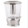 TableCraft 85 Large 5 Gallon Drink Dispenser with Fruit Infuser & Stand, BPA-Free Tritan & Stainless Steel, Ideal for Catering, Buffet, Home Use, Cold Beverage Dispenser view 3
