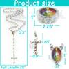 WE Holy Spirit Confirmation Rosary (12 PCS) Scented Rosary Favor for Guests with Gift Box view 3