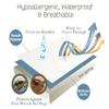 SafeRest Premium 9" Thick Box Spring Encasement - Waterproof - Breathable, Noiseless, Vinyl Free - Fits Up to 9" - Queen view 2