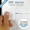 SafeRest Premium 9" Thick Box Spring Encasement - Waterproof - Breathable, Noiseless, Vinyl Free - Fits Up to 9" - Queen view 4