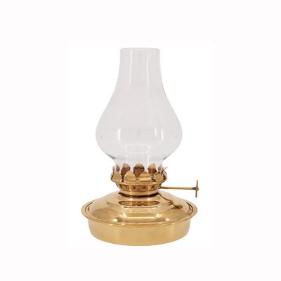 Vermont Lanterns Brass Mini Small Oil Lamp 6.5" (Brass)