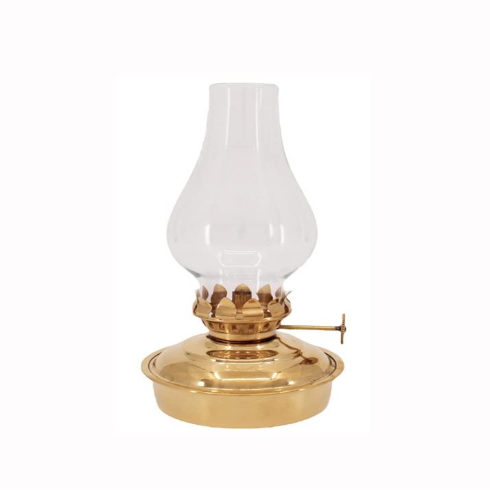 Vermont Lanterns Brass Mini Small Oil Lamp 6.5" (Brass)