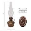 Vermont Lanterns Brass Mini Small Oil Lamp 6.5" (Antique Brass) view 2