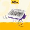 Wilton Master Cake Decorating Piping Tips Variety Set, Stainless Steel Cake & Cupcake Decorating Kit with Storage Case, 55 Piece view 2