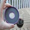 Wine-Tapa Drinking Glass Covers- Keep Bugs Away from Wine Glasses Outdoors - Use as Cover for Coffee Mugs, Soda Cans, and Drinking Glasses, set of 4 No Spill Drink Covers -Fresco Set view 3