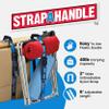 72" HD StrapaHandle,Blue,6 Foot view 3