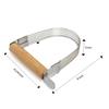 Mrs. Andersons Baking 6-Wire Pastry Cutter and Dough Blender, Stainless Steel with Wood Handle view 3