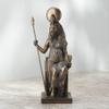 Veronese Design 8 1/2 Inch Tall Egyptian Goddess Sekhmet Sitting on Throne Cold Cast Resin Antique Bronze Finish Statue view 3