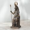 Veronese Design 8 1/2 Inch Tall Egyptian Goddess Sekhmet Sitting on Throne Cold Cast Resin Antique Bronze Finish Statue view 4