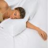 Better Sleep Pillow Gel Fiber Pillow - Patented Arm-Tunnel Design Improves Hand And Arm Circulation - Neck Pain Relief - Perfect Side And Stomach Sleeper Pillow - Bed Pillow, White view 3