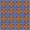 Talavera Mexican Hand Painted Tiles Box of 100 view 2