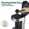 BELLA (14436) One Scoop One Cup Coffee Maker, Black and Stainless Steel, 1.97lbs view 4