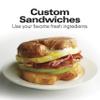 Hamilton Beach Breakfast Sandwich Maker with Egg Cooker Ring, Customize Ingredients, Perfect for English Muffins, Croissants, Mini Waffles, Perfect White Elephant Gifts, Red (25476) view 3