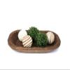 Southern With Grace Thick Wooden Bread Bowl view 2