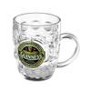 Guinness Green Collection Dimpled Tankard - Large Glass Beer Mug view 2