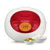 CUCKOO Micom Rice Cooker 3 Cup Uncooked / 6 Cup Cooked, Korean Fuzzy Logic Rice Cooker Small with Delay Timer & Keep Warm Setting, Versatile Food Steamer with Non-Stick Inner Pot, Red (CR-0351F) view 1