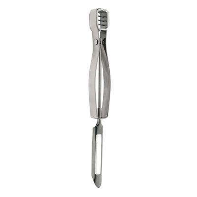 Fox Run Peeler/Bean Slicer, 0.5 x 0.75 x 6.75 inches, Metallic