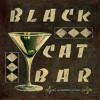 WallsThatSpeak 4 Vintage Martini Wine Cocktail French Art Deco Prints Retro Bar Posters, 11 x 14-Inch, Red/Black/Green/Gold view 4