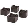 Whitmor Wood Espresso-Set of 4 Bed Riser view 1