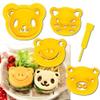 CuteZCute Animal Friends Food Deco Cutter and Stamp Kit Frame 3 7/8 x 3 1/8 x 1 1/16 inches view 2