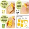 CuteZCute Animal Friends Food Deco Cutter and Stamp Kit Frame 3 7/8 x 3 1/8 x 1 1/16 inches view 3