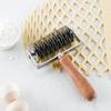 AMPSEVEN Pastry Lattice Roller Cutter - Stainless Steel Dough Lattice for Pie Pizza Bread beef wellington Pastry Crust Roller Cutter view 4