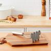 Tovolo Silicone Potato Masher Stainless Steel Handle Charcoal Gray Dishwasher Safe Heat Resistant Non Scratch Handheld Coil Wire Potato Smasher for Nonstick Pans Ergonomic Kitchen Food Prep Tool view 2