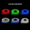 BTF-LIGHTING WS2812B IC RGB 5050SMD Pure Gold Individual Addressable LED Strip 16.4FT 300LED 60Pixel/m Flexible Full Color IP65 DC5V for DIY Chasing Color Project(No Adapter or Controller) view 2