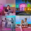 BTF-LIGHTING WS2812B IC RGB 5050SMD Pure Gold Individual Addressable LED Strip 16.4FT 300LED 60Pixel/m Flexible Full Color IP65 DC5V for DIY Chasing Color Project(No Adapter or Controller) view 4