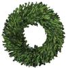 Tradingsmith Preserved Boxwood Wreath 14" - Wall Door Hanging Farmhouse and Rustic Decor view 1