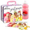 Disney Princess 48pc Puzzle Tin - Lunch Tin Box ( 7.75" x 6.50" x 3.25") view 1