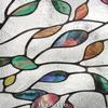 Artscape New Leaf | Privacy Window Film with Vibrant Colored Pattern | Non-Adhesive & UV Protection | Easy to Apply & Removable | 24 x 36 Inches | Made in USA view 2
