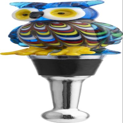 LSArts Wine Bottle Stopper, Venetian Owl