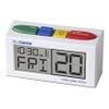 MEDCENTER Talking Alarm Clock HSA/FSA, Medication Pill Reminder Clock, Alarm Clock for Dementia, Hearing, Visually impaired Seniors-Digital Clock Ex Large White - Gift for Mom, Dad, Elderly, Seniors view 1