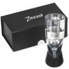 Zazzol Wine Aerator Decanter - Multi Stage Design with Gift Box - Recommended by Business Insider Luxury Aluminum Ring view 3