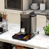 DecoBrothers Tempered Glass Coffee Pod Drawer Compatible with Nespresso Original Line, 42 Capsules view 2
