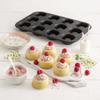 Zenker 12 Count Nonstick Carbon Steel Shortcake Pan view 4