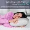 Honeydew Scrumptious Travel Pillow  Made in USA with Cooling Copper Gel Fill  CertiPUR Certified  Adjustable Travel Companion for Airplane & Traveling - Ergonomic Neck & Shoulder Support view 3