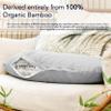 Honeydew Scrumptious Travel Pillow  Made in USA with Cooling Copper Gel Fill  CertiPUR Certified  Adjustable Travel Companion for Airplane & Traveling - Ergonomic Neck & Shoulder Support view 4