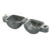 Prime-Line EP 4180 Doorknob Lock-Out Device  Doorknob Lock with Key to Block Access to Keyhole, Removeable and Easy to Use, Fits Round Doorknobs with Max Diameter of 2-7/8 in., Gray (Single Pack) view 3