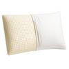 OrganicTextiles 100% Talalay Latex Pillow with Organic Cotton Cover (Standard Size, Firm), GOTS Certified, Bed Pillow for Sleeping, Neck Pain Relief Help, Head Support, for Side Back Stomach Sleeper view 1