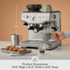 Breville Barista Express Espresso Machine BES870XL, Brushed Stainless Steel view 3