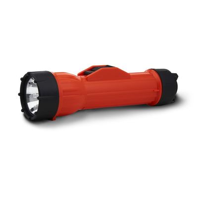 BRIGHT STAR 2124 | Intrinsically Safe, Water-Resistant 3D Cell Incandescent Flashlight  Unbreakable, Emergency Light for Hazardous Environments | 80 Lumens, 100 Meter Beam | Industrial LED Torch (2217-LED)