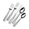 International Silver Arabesque Frost 20-Piece Stainless Steel Flatware Set, Service for 4 view 1