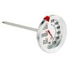 Escali AH1 Stainless Steel Oven Safe Meat Thermometer, Extra Large 2.5-inches Dial, Temperature Labeled for Beef, Poultry, Pork, and Veal Silver NSF Certified view 1