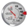 Escali AH1 Stainless Steel Oven Safe Meat Thermometer, Extra Large 2.5-inches Dial, Temperature Labeled for Beef, Poultry, Pork, and Veal Silver NSF Certified view 2