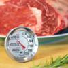 Escali AH1 Stainless Steel Oven Safe Meat Thermometer, Extra Large 2.5-inches Dial, Temperature Labeled for Beef, Poultry, Pork, and Veal Silver NSF Certified view 4